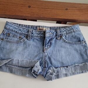 Women's Blue Denim Shorts